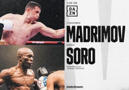 MADRIMOV FACES SORO IN WBA SUPER-WELTERWEIGHT WORLD TITLE FINAL ELIMINATOR