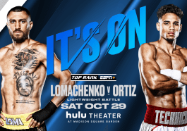 Lomachenko vs Ortiz